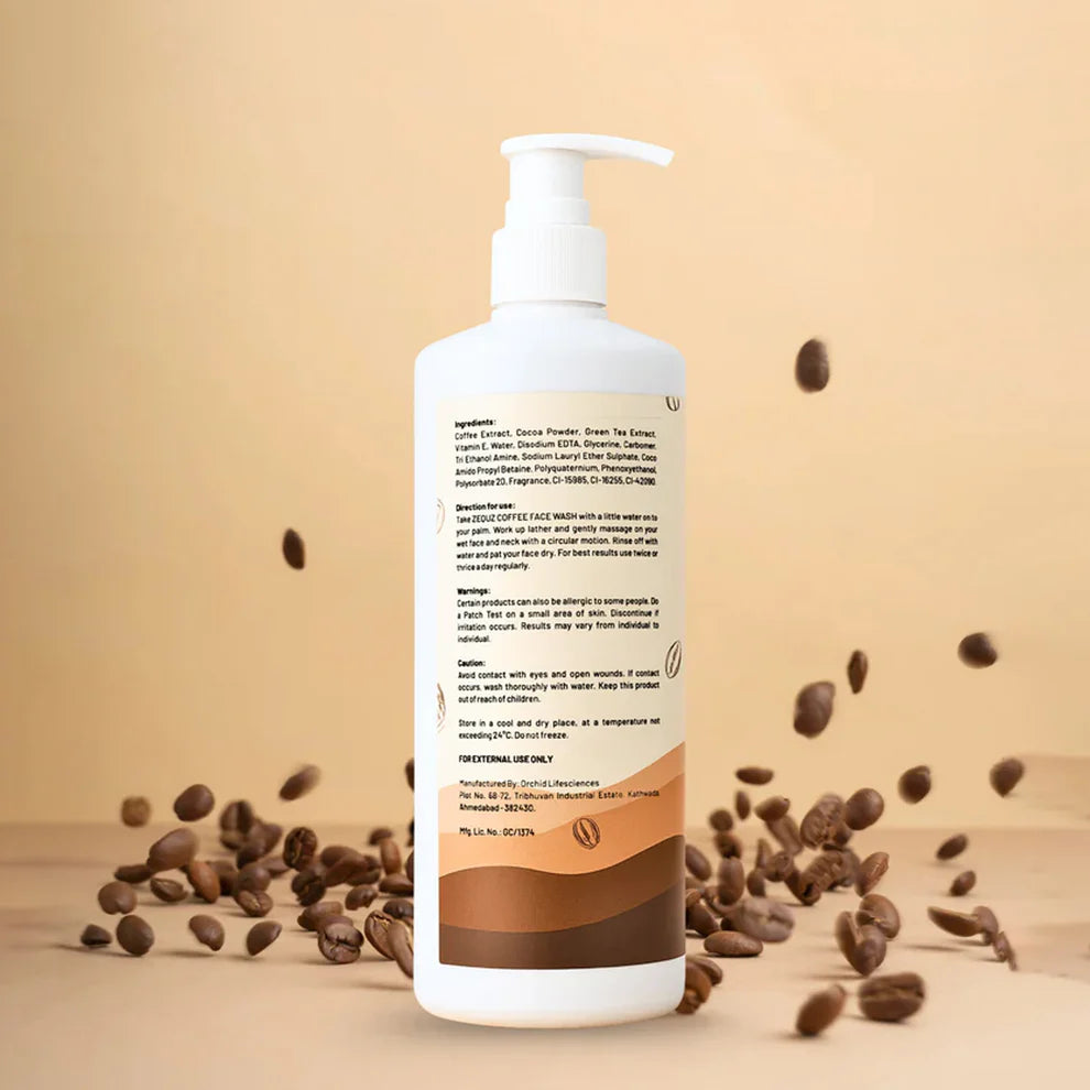 Zequz Coffee Face Wash - (1 Pc / 250 ML) - First Cart
