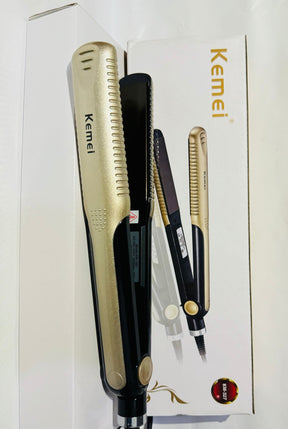 Kemei Straightener KM-327 + NewNova Hair Curler Combo