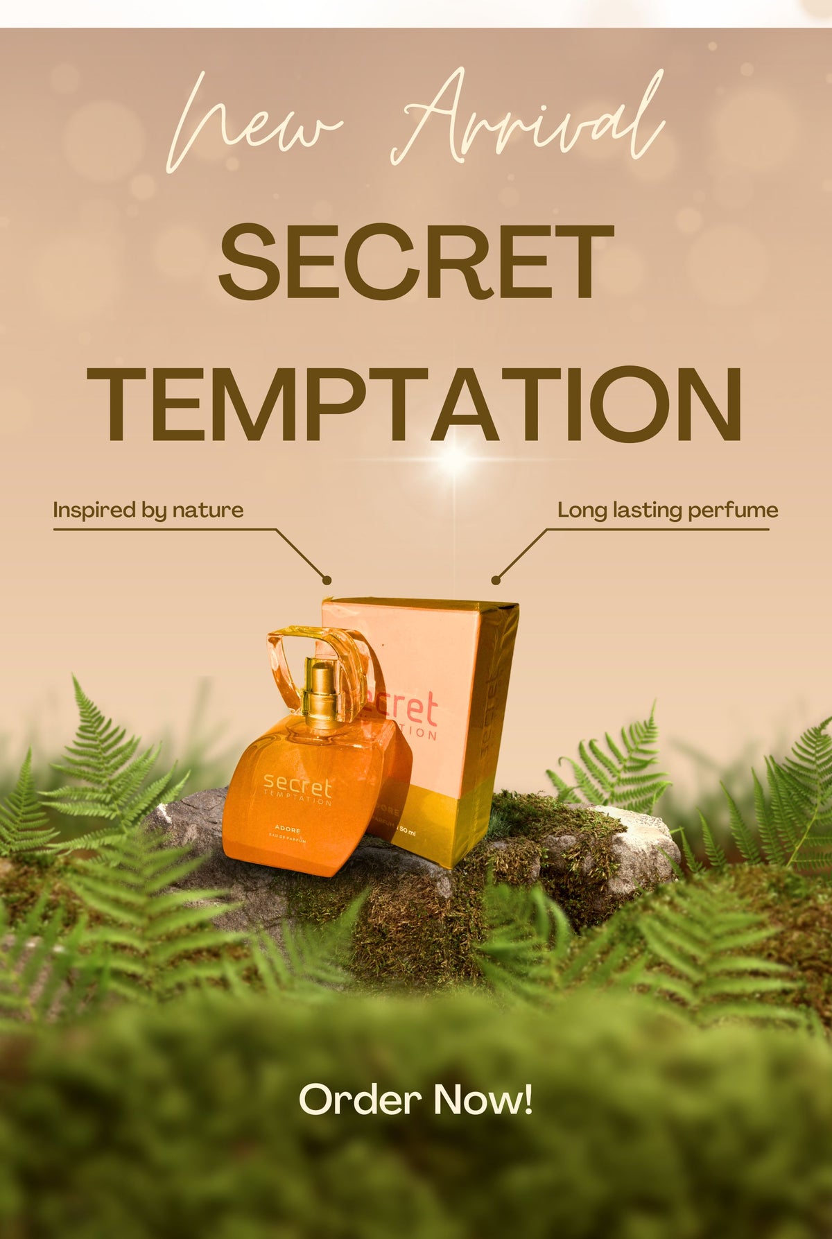 Secret Temptation Adore Eau De Parfum for Women , 100 ml