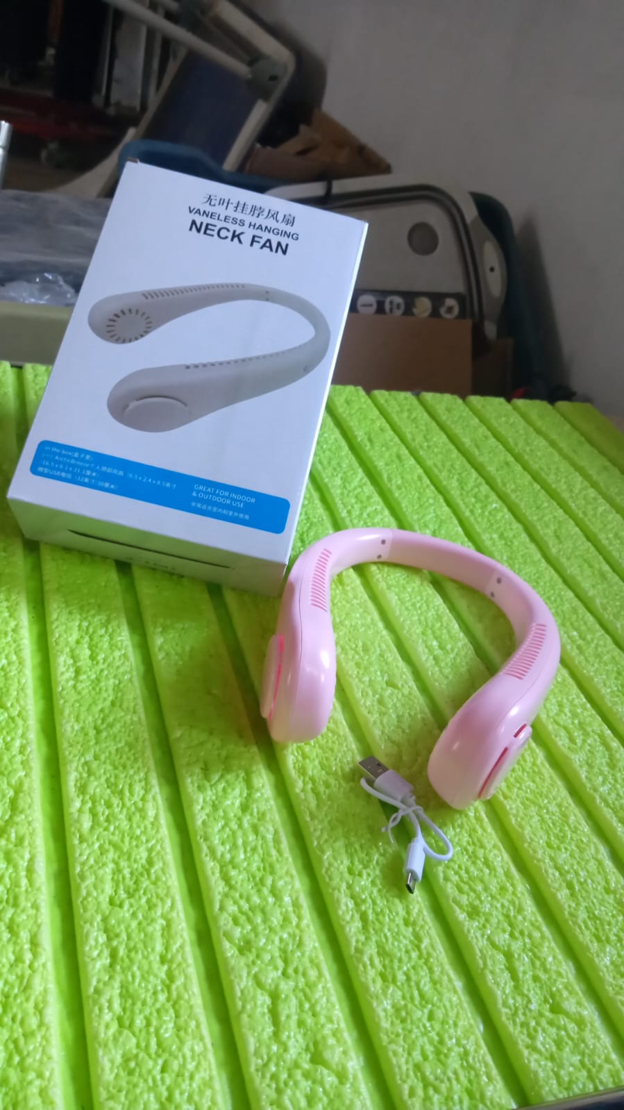 Portable Neck Fan: Holiday Hands Free Bladeless Neck Fan - First Cart