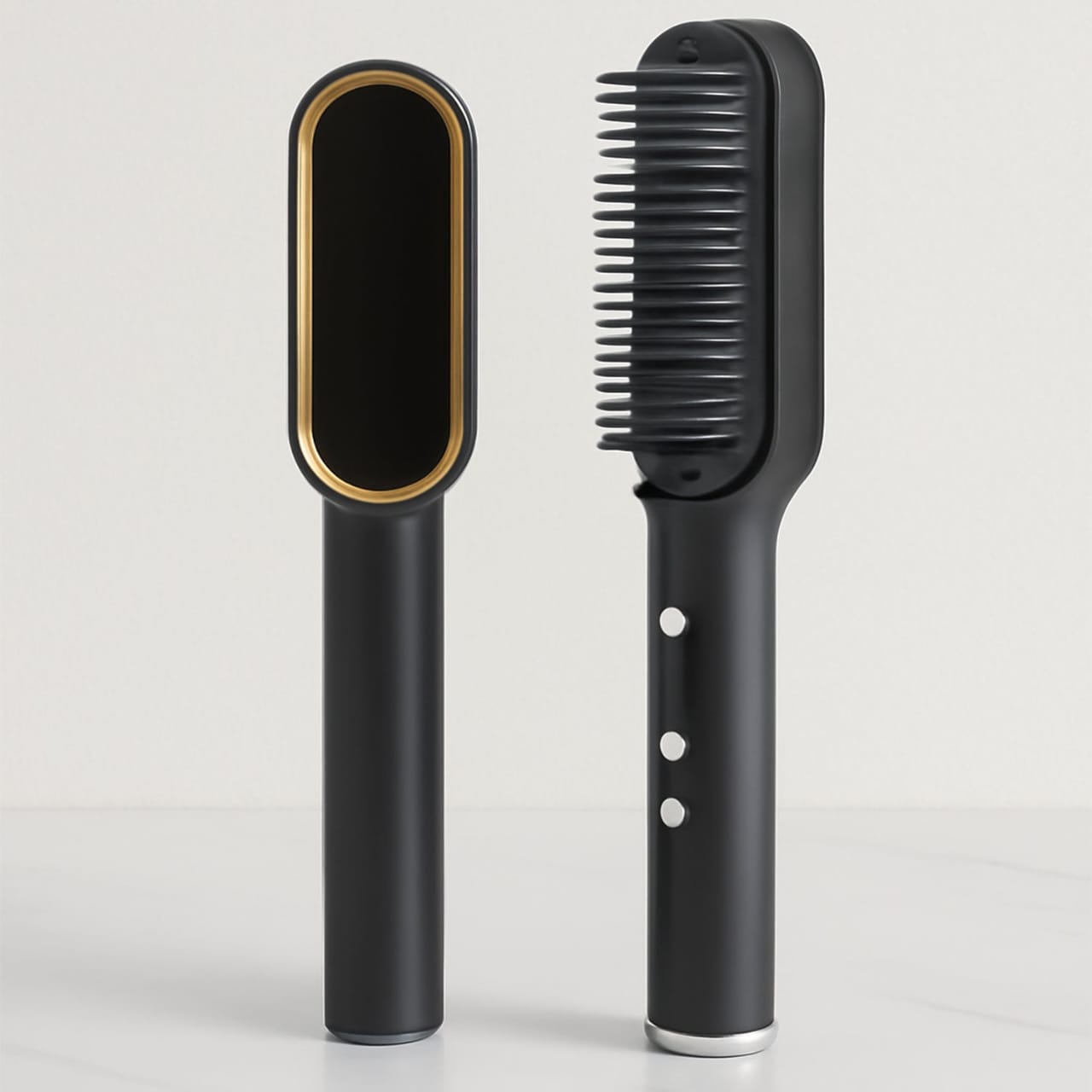 Hqt-909B Hair Straightener Used While Massaging Hair Scalps Head., Hair accessories